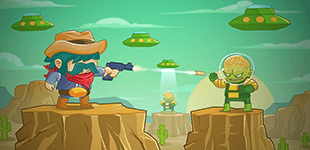 Cowboy vs Marsmänner