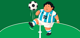 Tritt den Ball