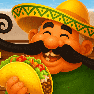 Leckerer Taco